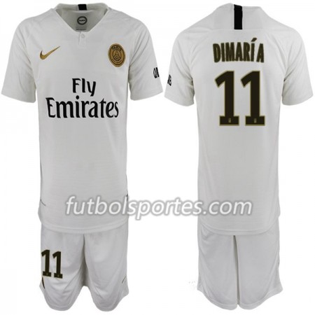 Camisetas Paris Saint Germain Di Maria 11 Niño Segunda Equipacion 2018/2019